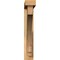 Ekena Millwork Imperial Block Rough Sawn Bracket w/ Offset Brace, Western Red Cedar, 4"W x 24"D x 24"H BKT0402X24X24IMP05RWR - alternate 3